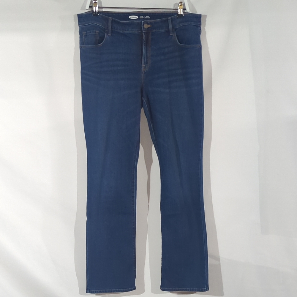 Old Navy Indigo Kicker Boot-Cut Jeans
